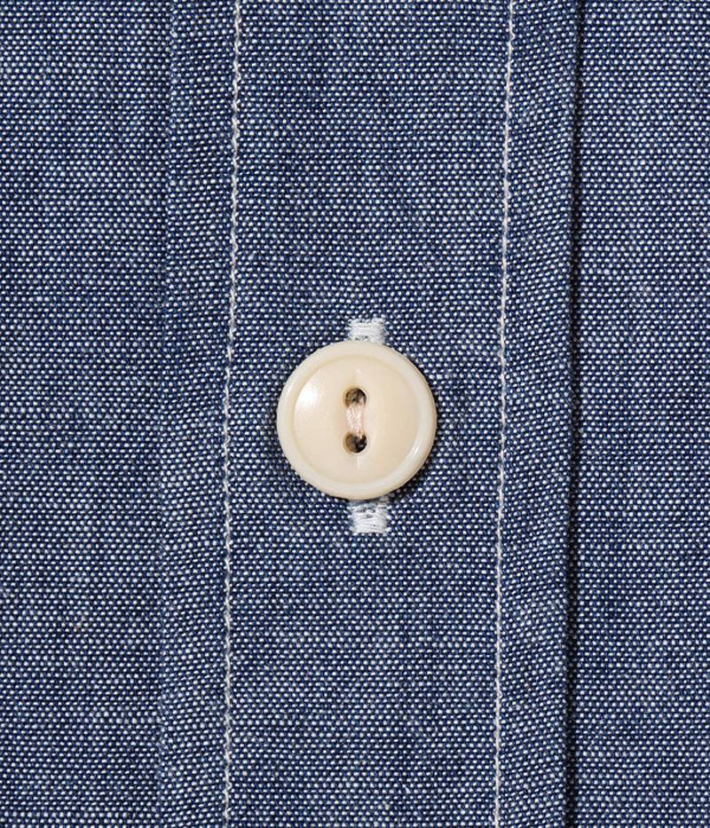 SC37941 / SUGARCANE BLUE CHAMBRAY WORK SHIRT (SHORT SLEEVE)