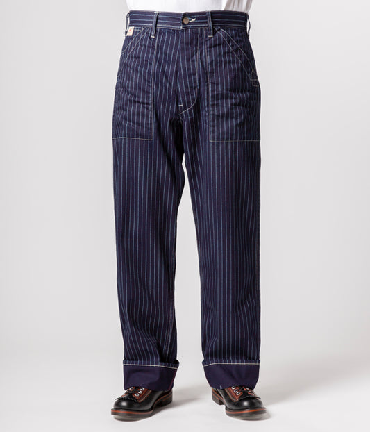 SC40786 / SUGARCANE 9oz. WABASH STRIPE ENGINEER PANTS