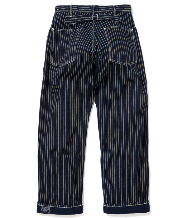 SC40786 / SUGARCANE 9oz. WABASH STRIPE ENGINEER PANTS