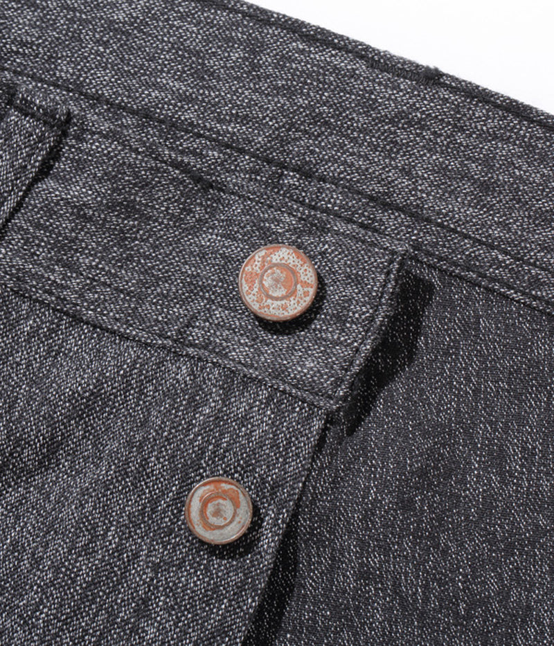 SC41825 / SUGARCANE 9oz. BLACK COVERT ENGINEER PANTS