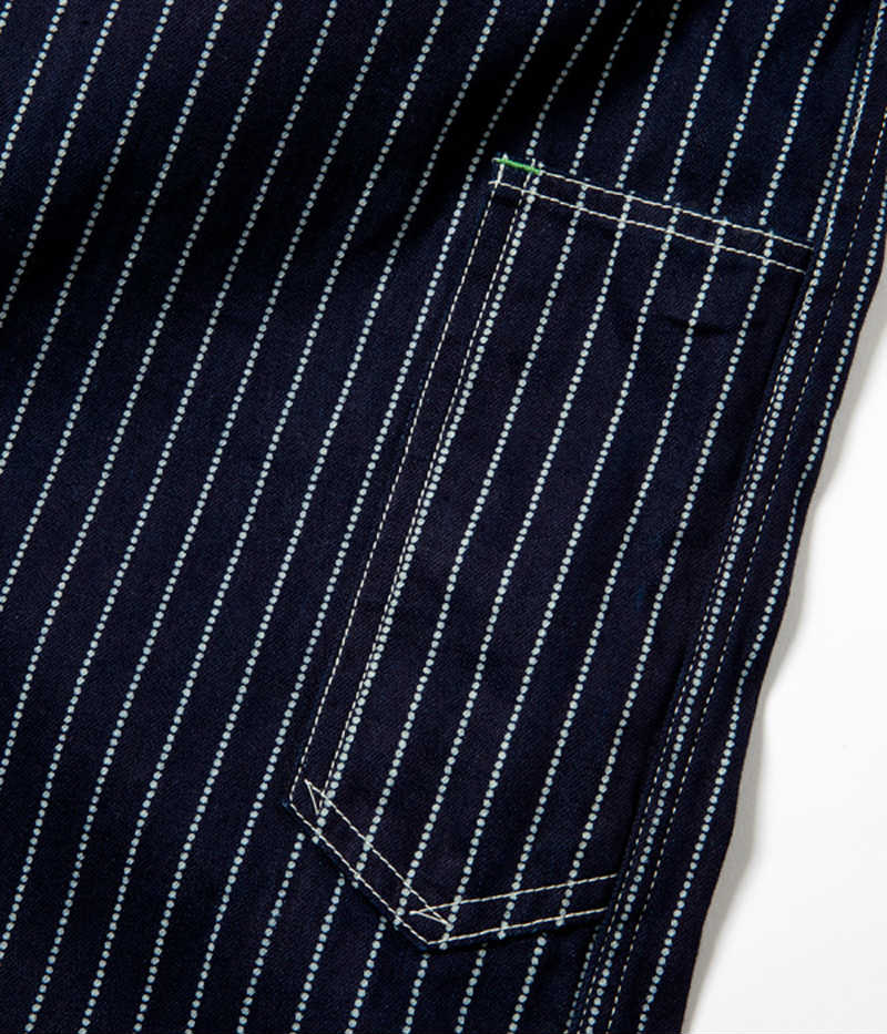 SC41960 / SUGARCANE 9oz. WABASH STRIPE OVERALLS