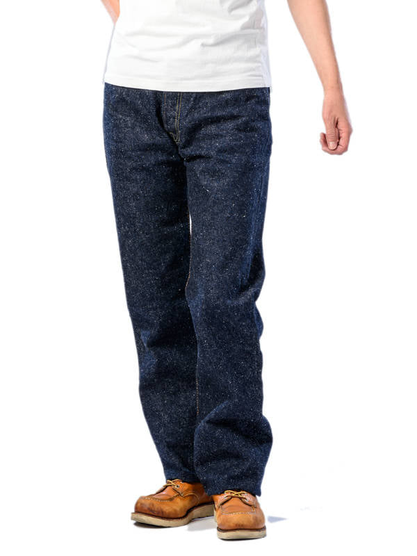 The Strike Gold SG0103KE "Keep Earth" Natural Indigo 17oz Selvedge Jeans - Classic Straight