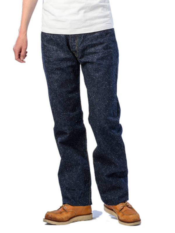 The Strike Gold SG0103KE "Keep Earth" Natural Indigo 17oz Selvedge Jeans - Classic Straight