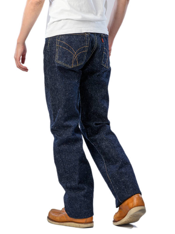 The Strike Gold SG0103KE "Keep Earth" Natural Indigo 17oz Selvedge Jeans - Classic Straight