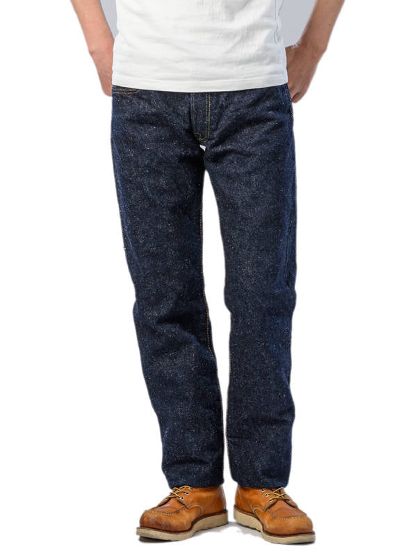 The Strike Gold SG0104KE "Keep Earth" Natural Indigo 17oz Selvedge Jeans - Regular Tapered