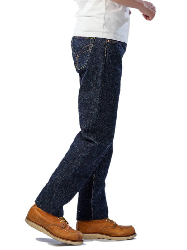 The Strike Gold SG0104KE "Keep Earth" Natural Indigo 17oz Selvedge Jeans - Regular Tapered