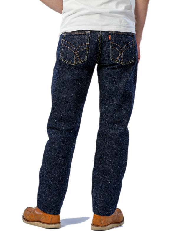 The Strike Gold SG0104KE "Keep Earth" Natural Indigo 17oz Selvedge Jeans - Regular Tapered