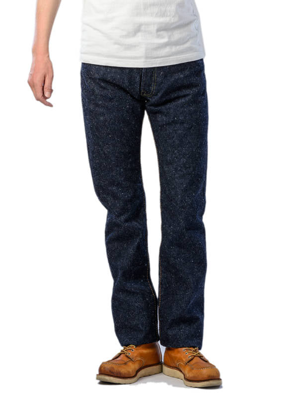 The Strike Gold SG0105KE "Keep Earth" Natural Indigo 17oz Selvedge Jeans - Stylish Straight
