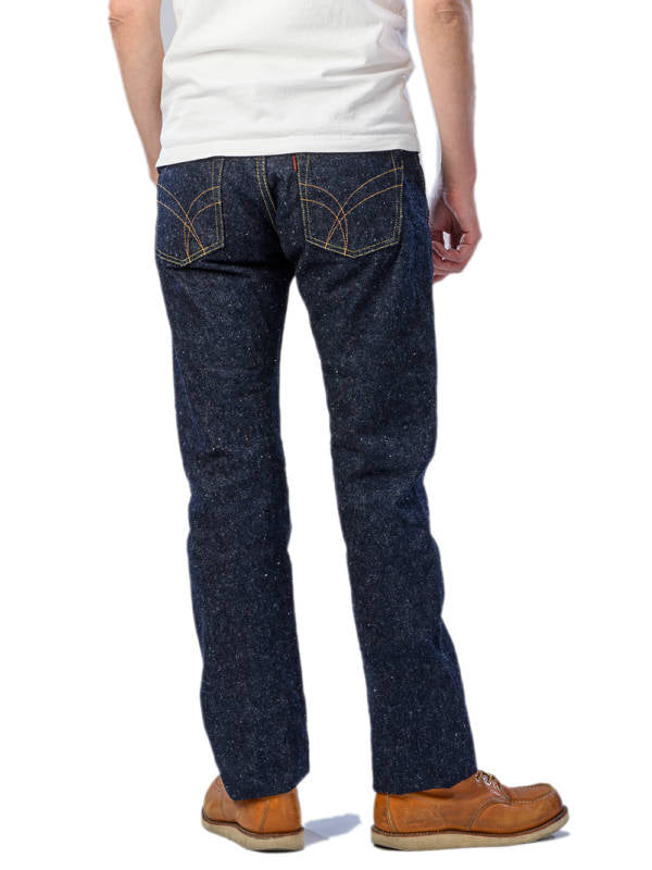 The Strike Gold SG0105KE "Keep Earth" Natural Indigo 17oz Selvedge Jeans - Stylish Straight