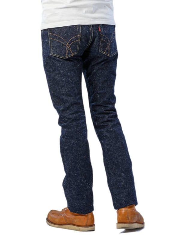 The Strike Gold SG0109KE "Keep Earth" Natural Indigo 17oz Selvedge Jeans- Slim Tapered