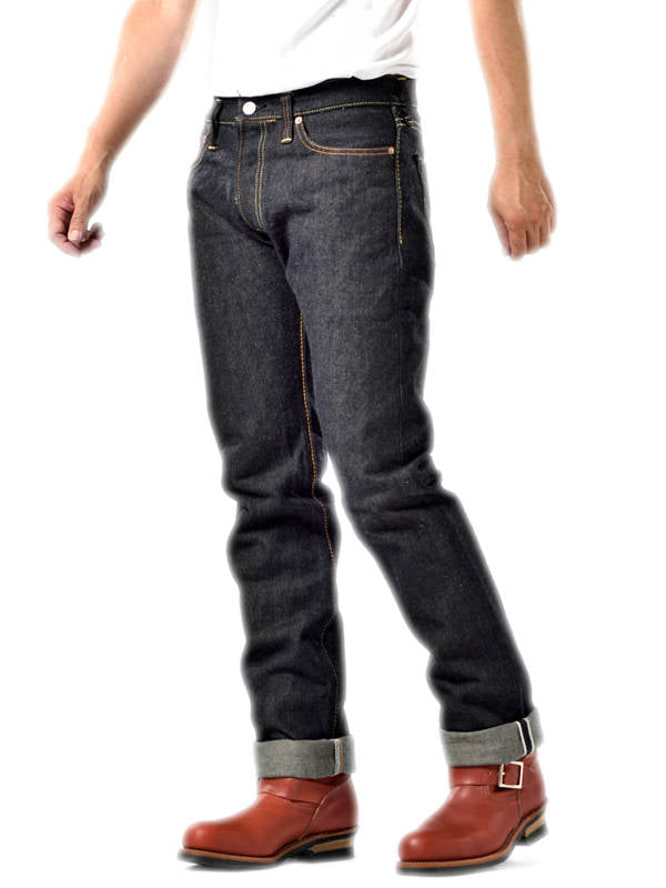 The Strike Gold SG3105 Cool Series 17oz Selvedge Jeans - Stylish Straight