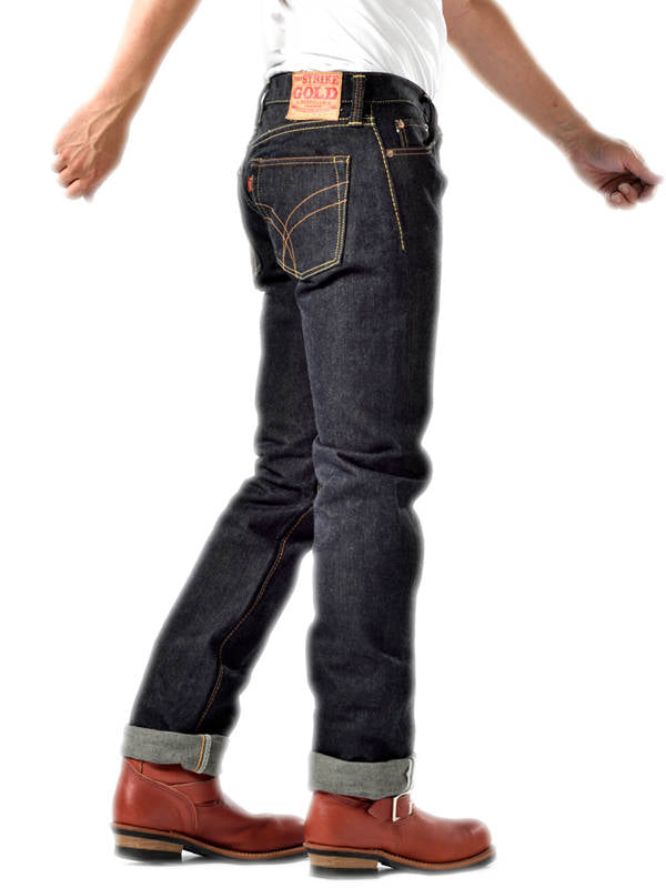 The Strike Gold SG3105 Cool Series 17oz Selvedge Jeans - Stylish Straight