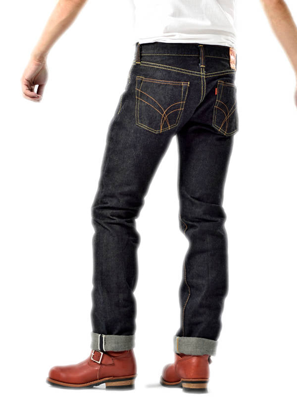 The Strike Gold SG3105 Cool Series 17oz Selvedge Jeans - Stylish Straight