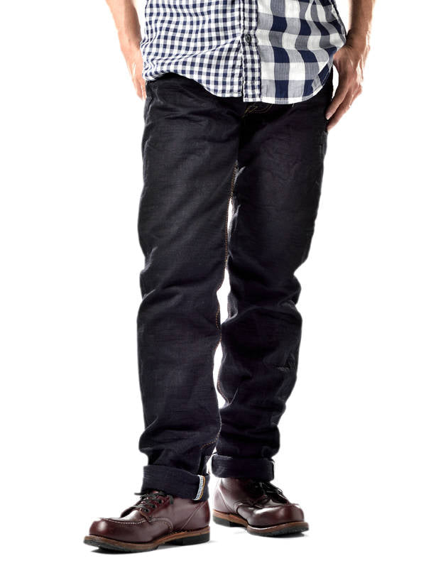 The Strike Gold SG5004ID Classic Double-Indigo Series 15oz Slub Selvedge Jeans - Regular Tapered