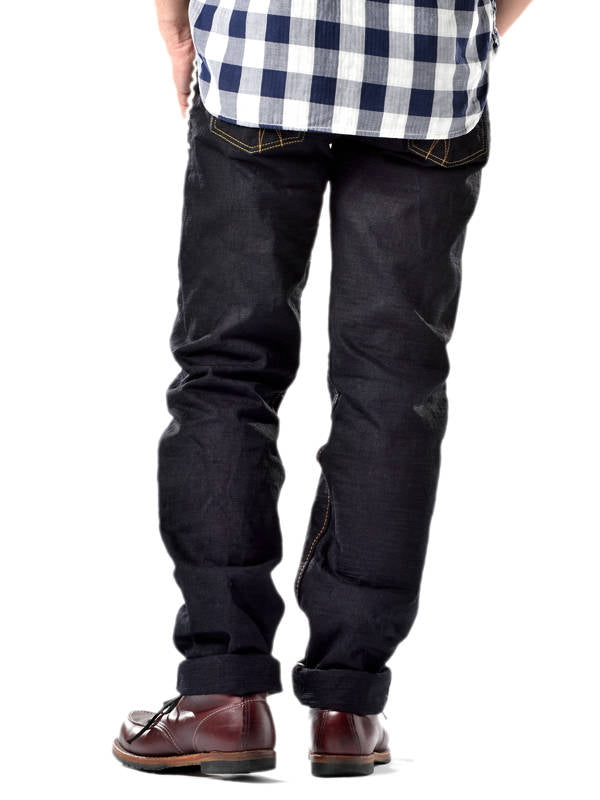 The Strike Gold SG5004ID Classic Double-Indigo Series 15oz Slub Selvedge Jeans - Regular Tapered