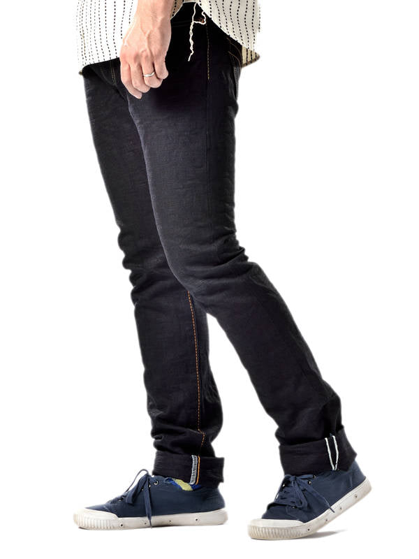 The Strike Gold SG5009ID Classic Double-Indigo Series 15oz Slub Selvedge Jeans - Slim Tapered