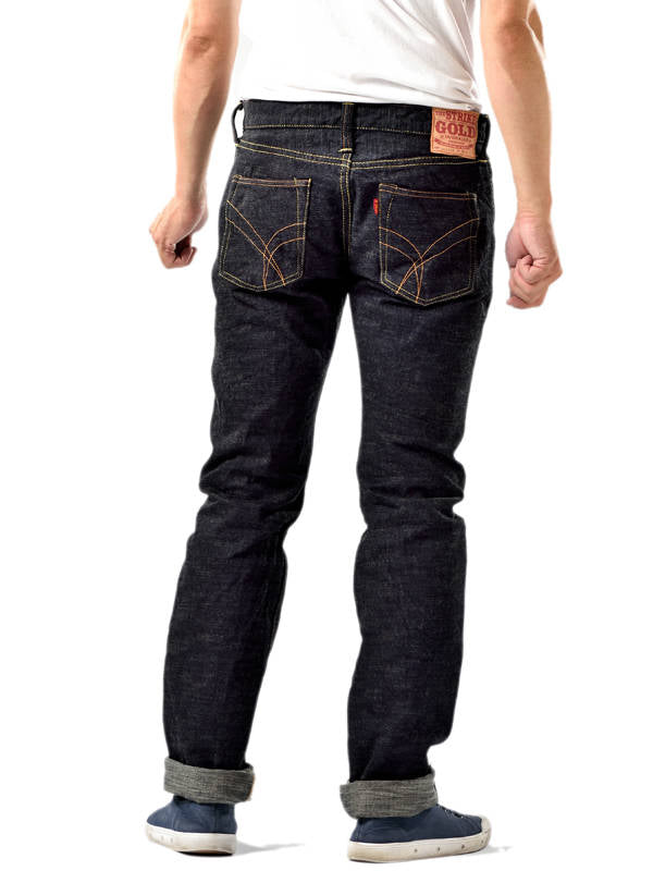 The Strike Gold SG5105 Classic Series 15oz Slub Selvedge Jeans- - Stylish Straight