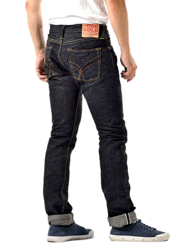 The Strike Gold SG5109 Classic Series 15oz Slub Selvedge Jeans- Slim Tapered
