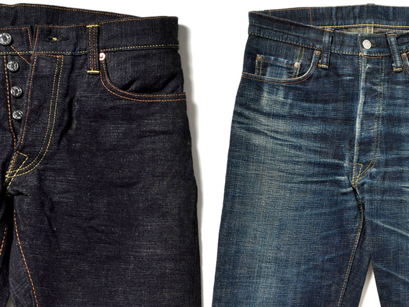 The Strike Gold SG5103 Classic Series 15oz Slub Selvedge Jeans - Classic Straight