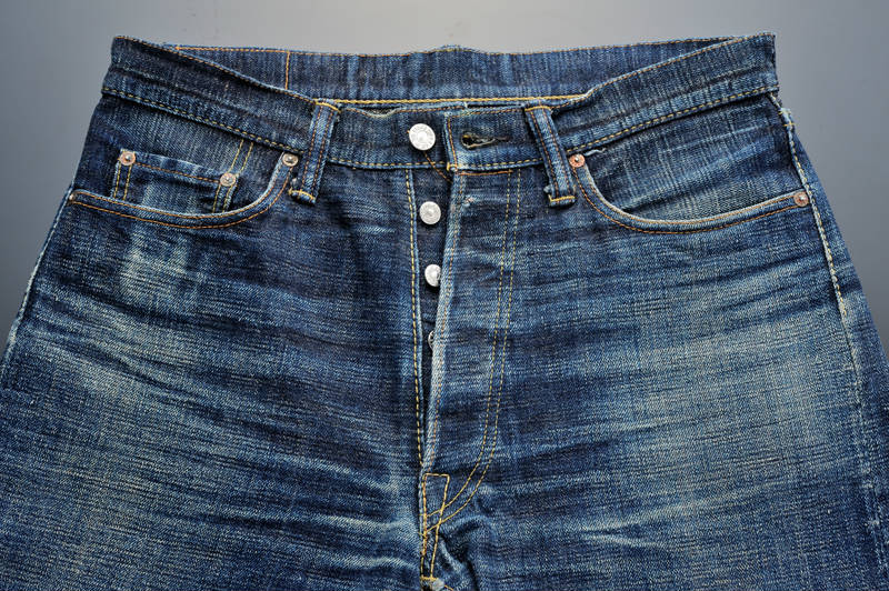 The Strike Gold SG5103 Classic Series 15oz Slub Selvedge Jeans - Classic Straight