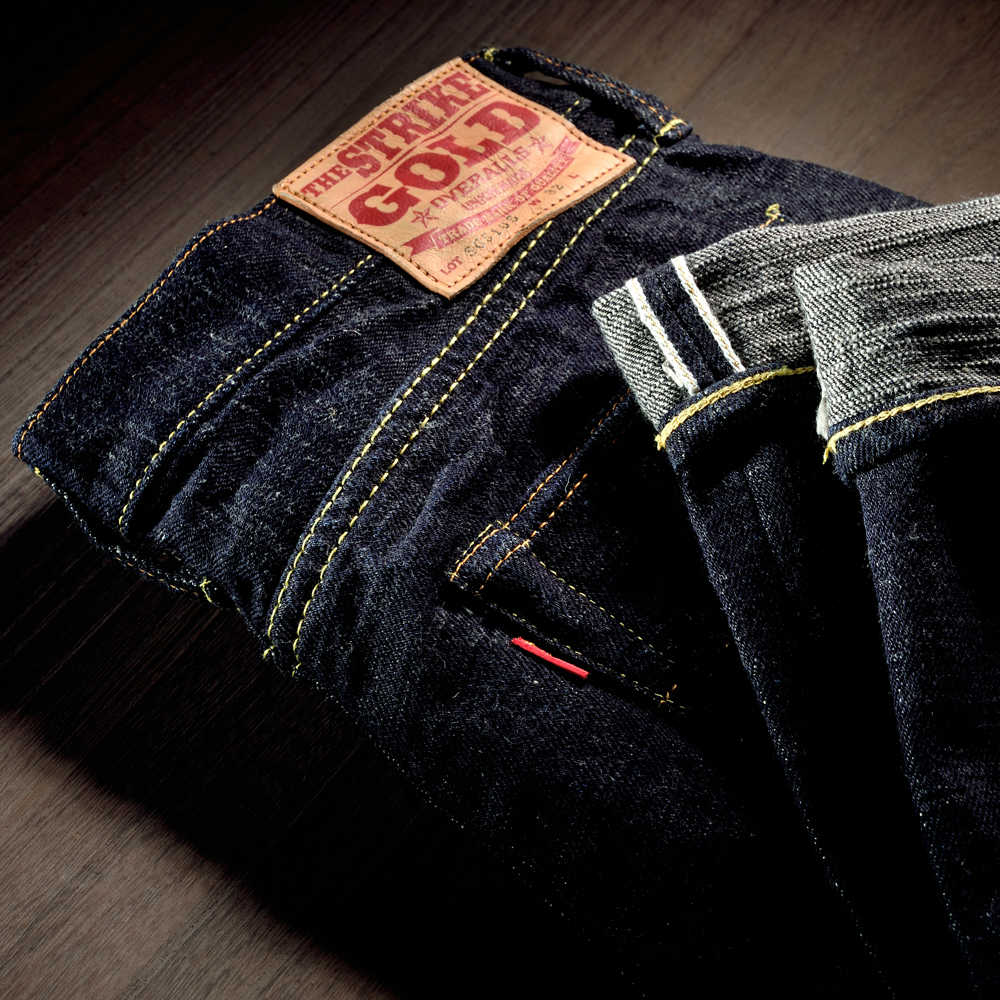 The Strike Gold SG5103 Classic Series 15oz Slub Selvedge Jeans - Classic Straight