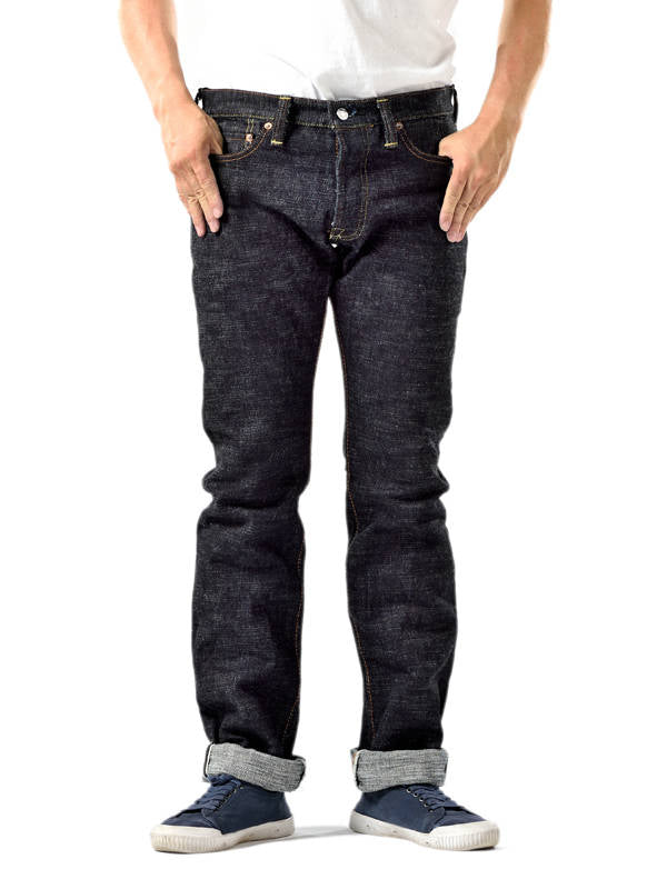 The Strike Gold SG7105 Super Slubby Series 17oz Slubby Selvedge Denim - Stylish Straight