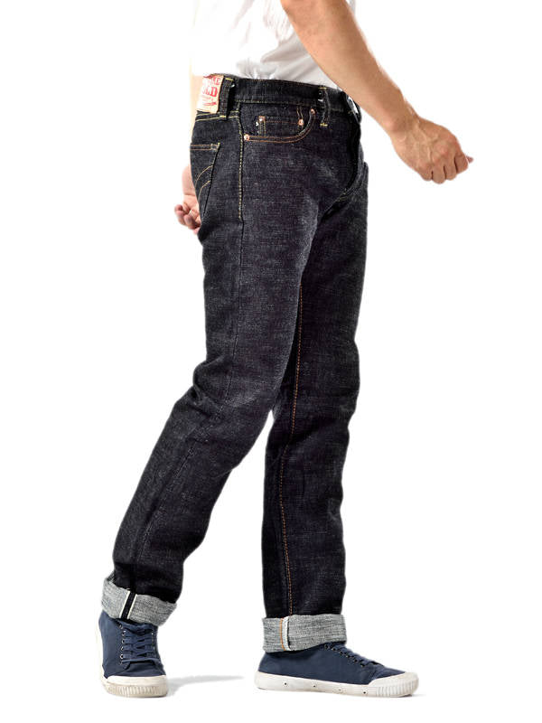 The Strike Gold SG7105 Super Slubby Series 17oz Slubby Selvedge Denim - Stylish Straight