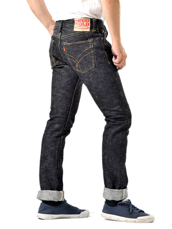 The Strike Gold SG7109 Super Slubby Series 17oz Slubby Selvedge Denim - Slim Tapered