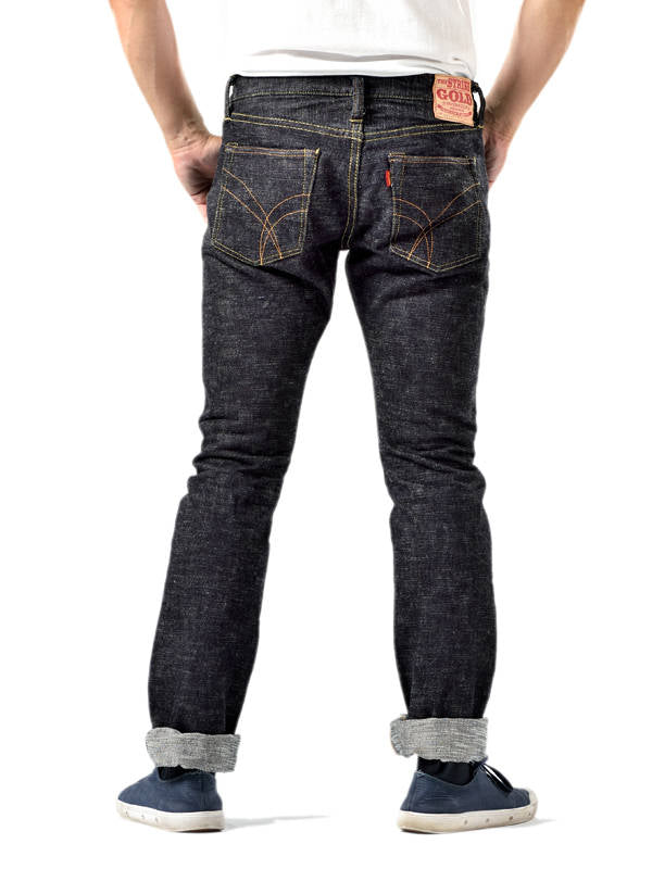 The Strike Gold SG7109 Super Slubby Series 17oz Slubby Selvedge Denim - Slim Tapered