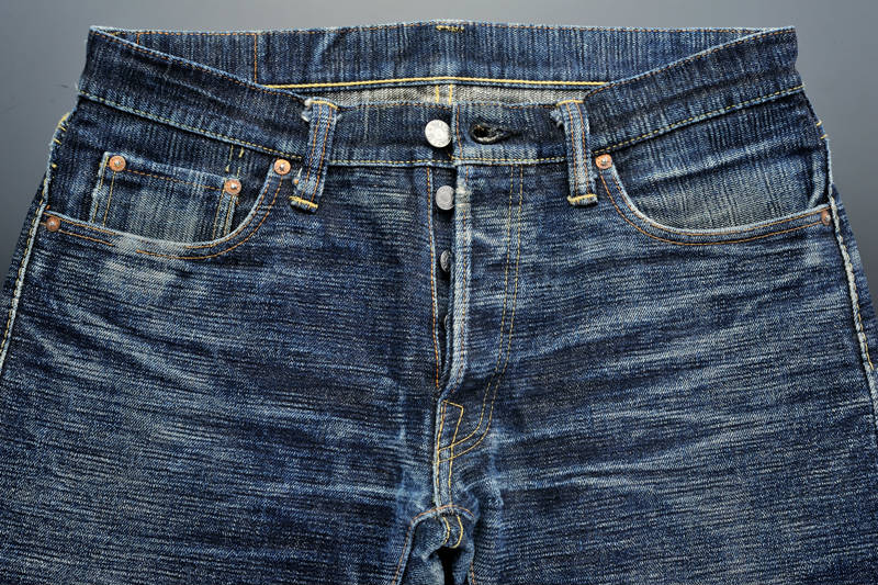 The Strike Gold SG7104 Super Slubby Series 17oz Slubby Selvedge Denim - Regular Tapered