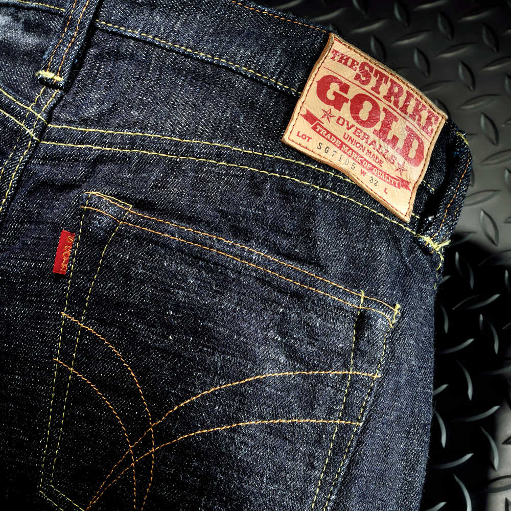 The Strike Gold SG7104 Super Slubby Series 17oz Slubby Selvedge Denim - Regular Tapered