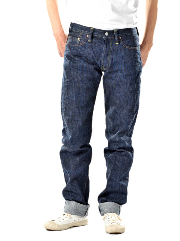 The Strike Gold SG8104 Shower Slubby Series 16oz Selvedge Jeans - Regular Tapered
