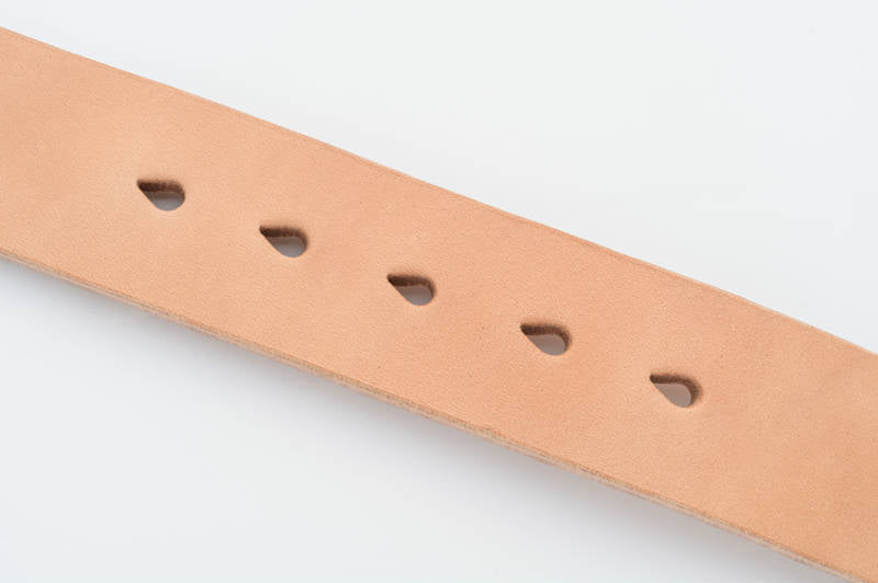 SGA0901 / The Strike Gold Italian Bends Leather Belt Plain