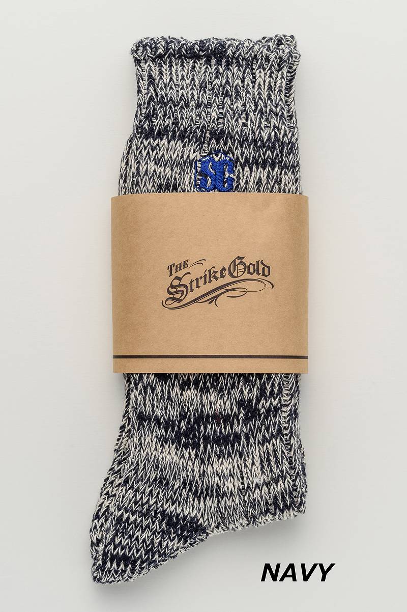 SGA2301 / The Strike Gold Remnant Yarn Socks
