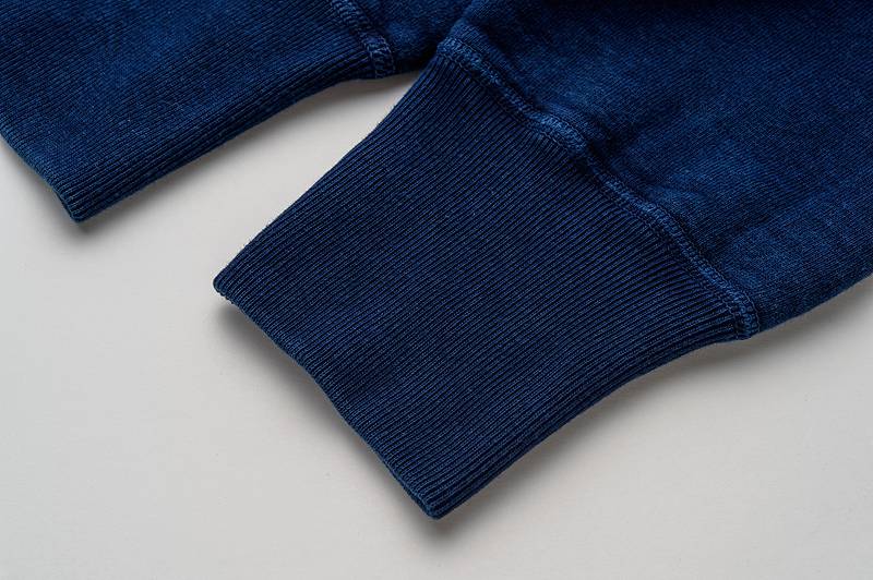SGC001ID The Strike Gold Indigo Dyed LoopWheel Sweat Shirts