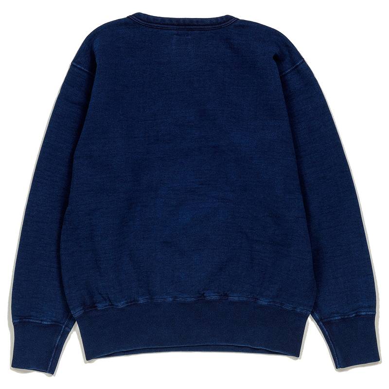 SGC001ID The Strike Gold Indigo Dyed LoopWheel Sweat Shirts