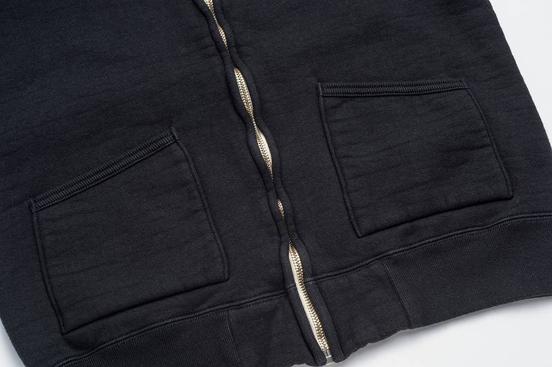 SGC004 The Strike Gold LoopWheel Full Zip Sweat Parka
