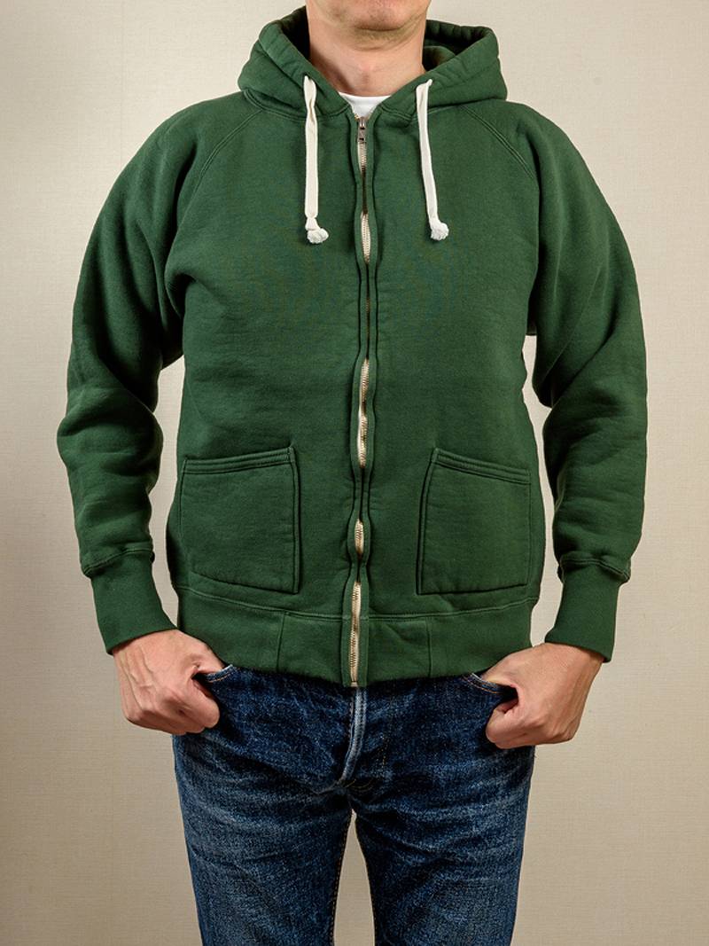 SGC004 The Strike Gold LoopWheel Full Zip Sweat Parka