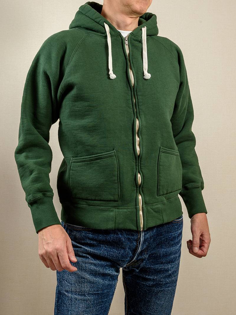 SGC004 The Strike Gold LoopWheel Full Zip Sweat Parka