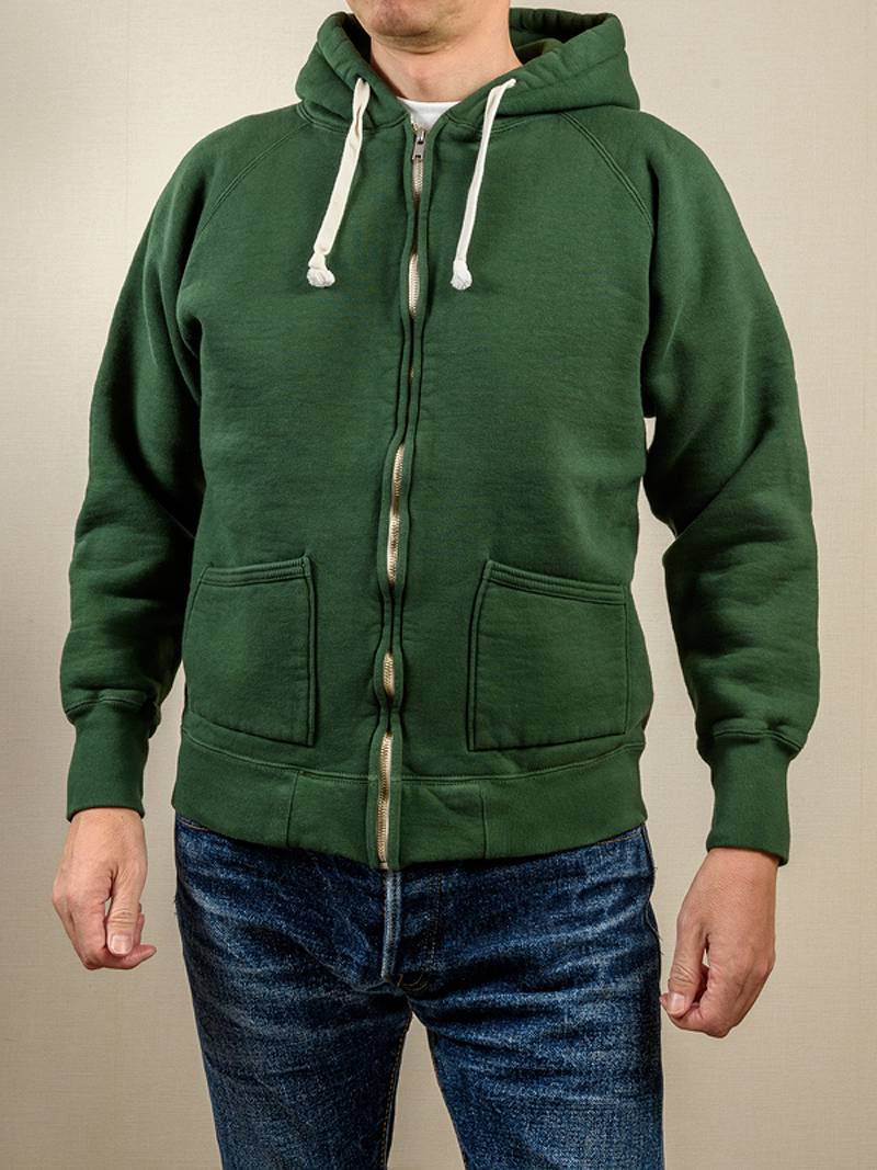 SGC004 The Strike Gold LoopWheel Full Zip Sweat Parka
