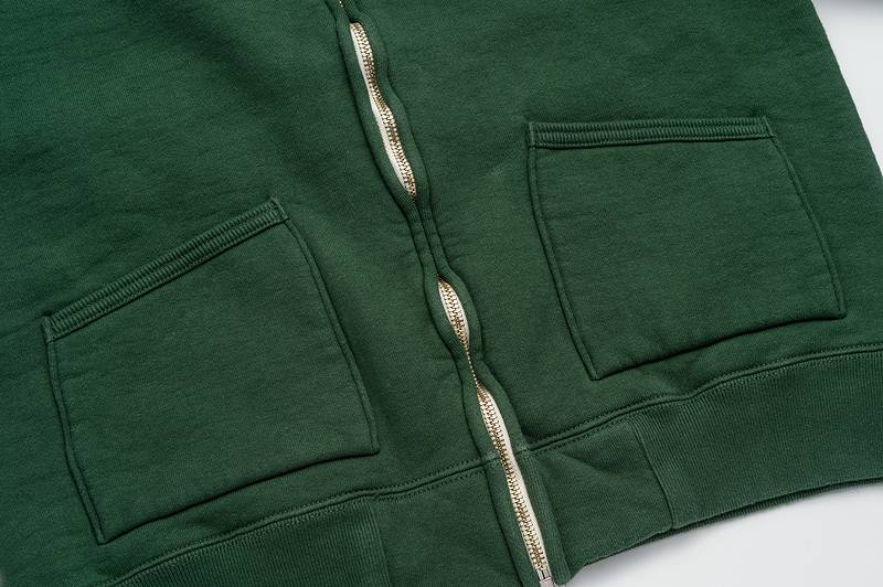 SGC004 The Strike Gold LoopWheel Full Zip Sweat Parka