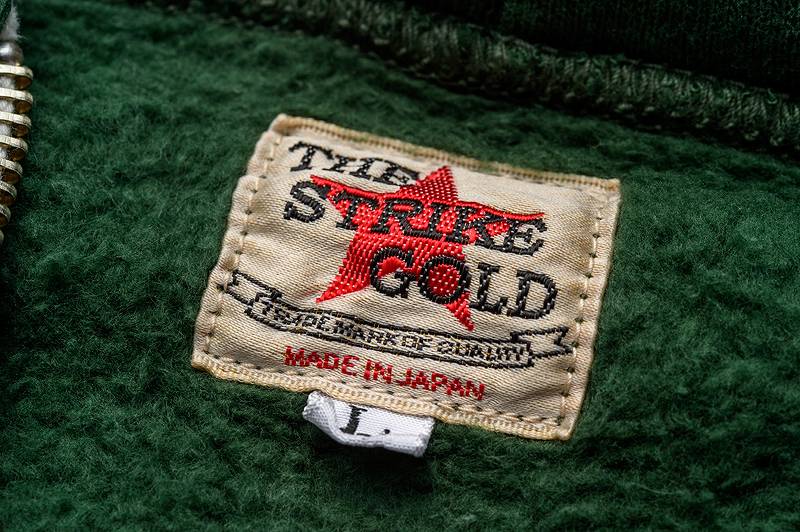 SGC004 The Strike Gold LoopWheel Full Zip Sweat Parka