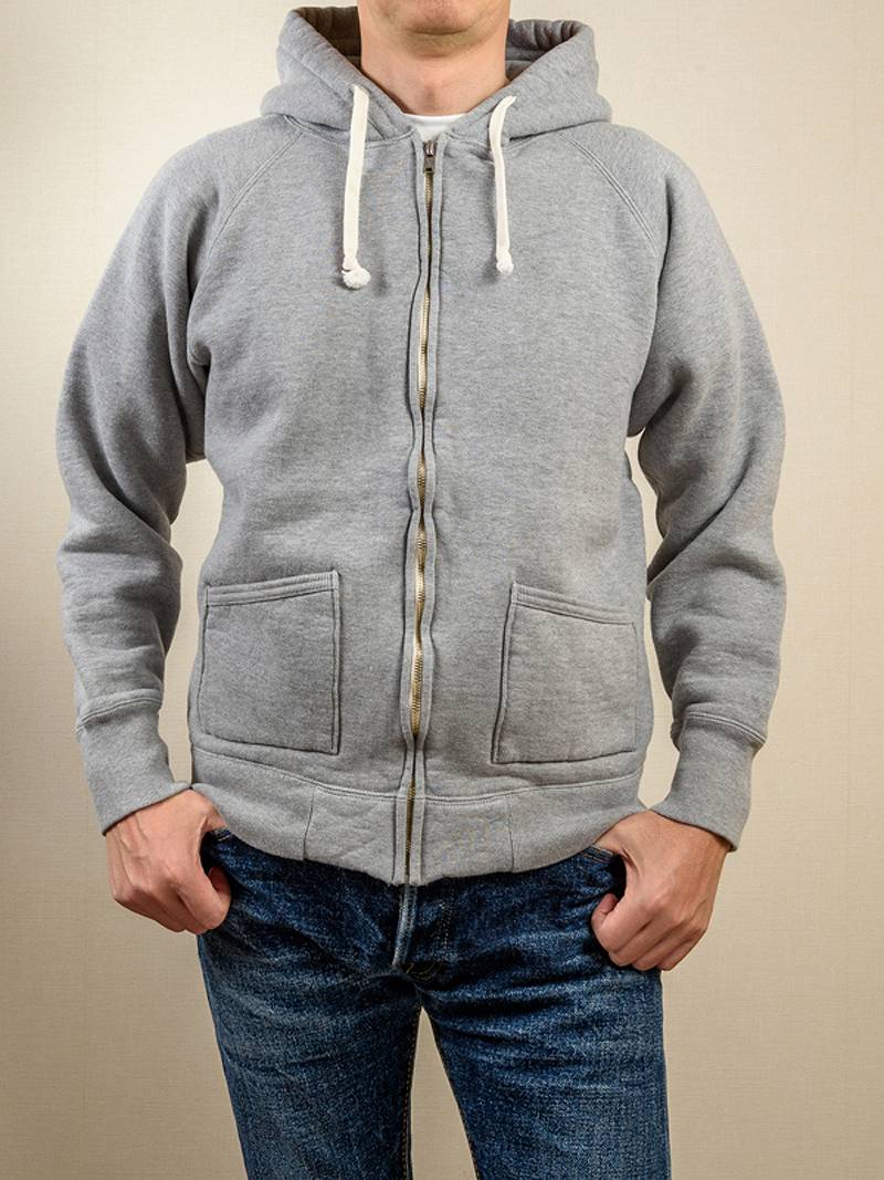 SGC004 The Strike Gold LoopWheel Full Zip Sweat Parka