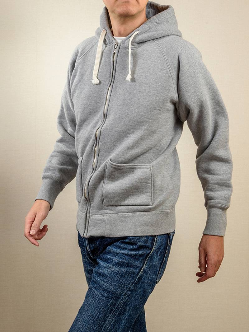 SGC004 The Strike Gold LoopWheel Full Zip Sweat Parka