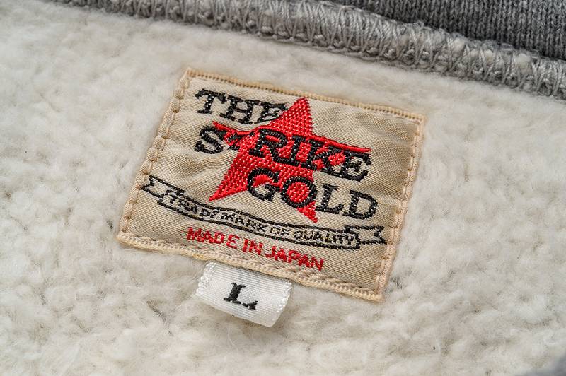 SGC004 The Strike Gold LoopWheel Full Zip Sweat Parka