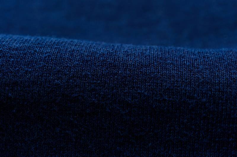 SGC004ID The Strike Gold Indigo Dyed LoopWheel Full Zip Sweat Parka