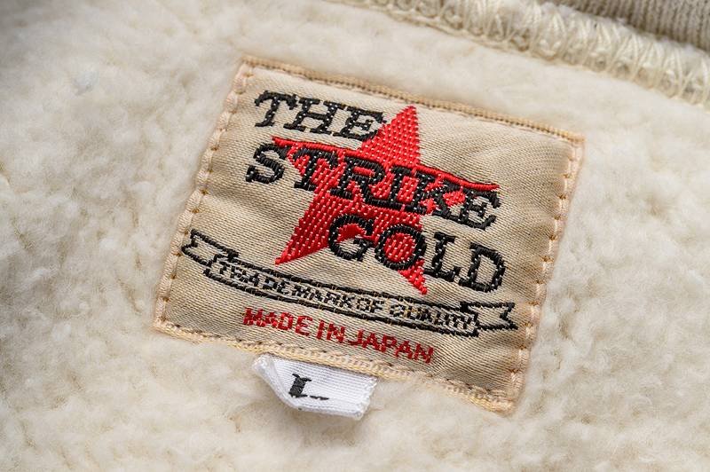 SGC004 The Strike Gold LoopWheel Full Zip Sweat Parka