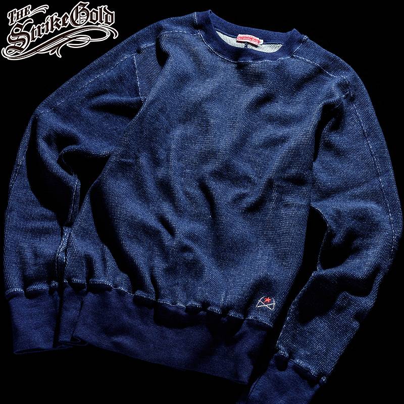The Strike Gold SGC2201 Heavy Honeycomb Mesh Thermal Shirts - Indigo