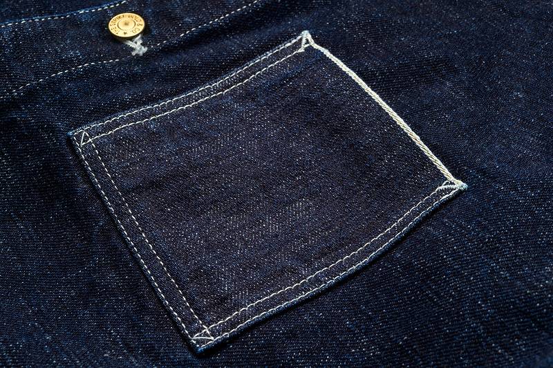 SGJ2201 The Strike Gold ORIGINAL SELVEDGE DENIM ENGINEER JACKET