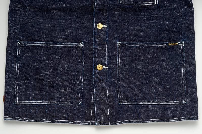SGJ2201 The Strike Gold ORIGINAL SELVEDGE DENIM ENGINEER JACKET